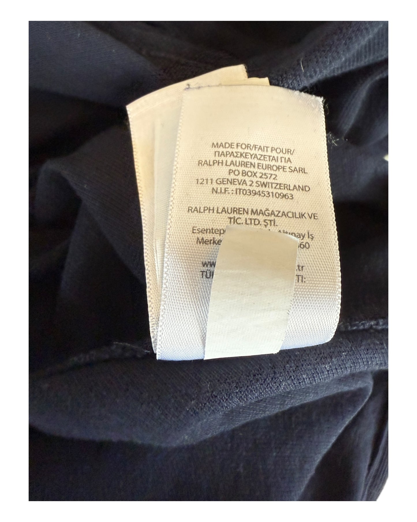 Polo Ralph Lauren Hemd marineblau Größe L