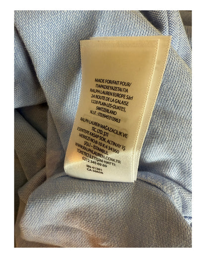 Polo Ralph Lauren Knit Oxfordhemd hellblau Größe M