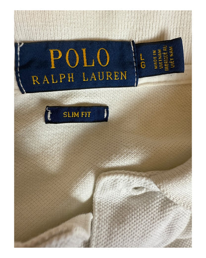 Polo Ralph Lauren Poloshirt weiß Größe L