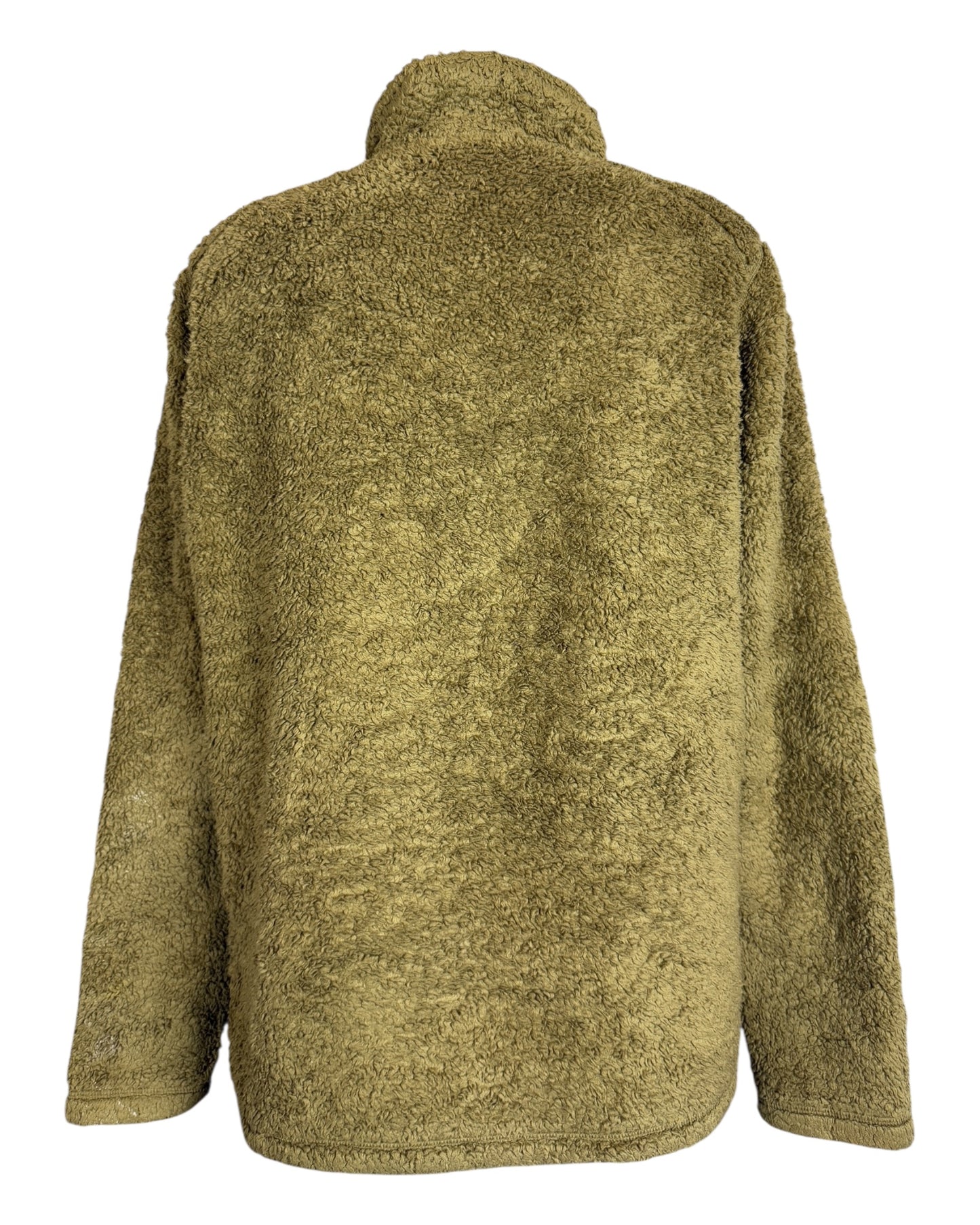 Patagonia Fleece Half Zip Pullover ocker Größe L