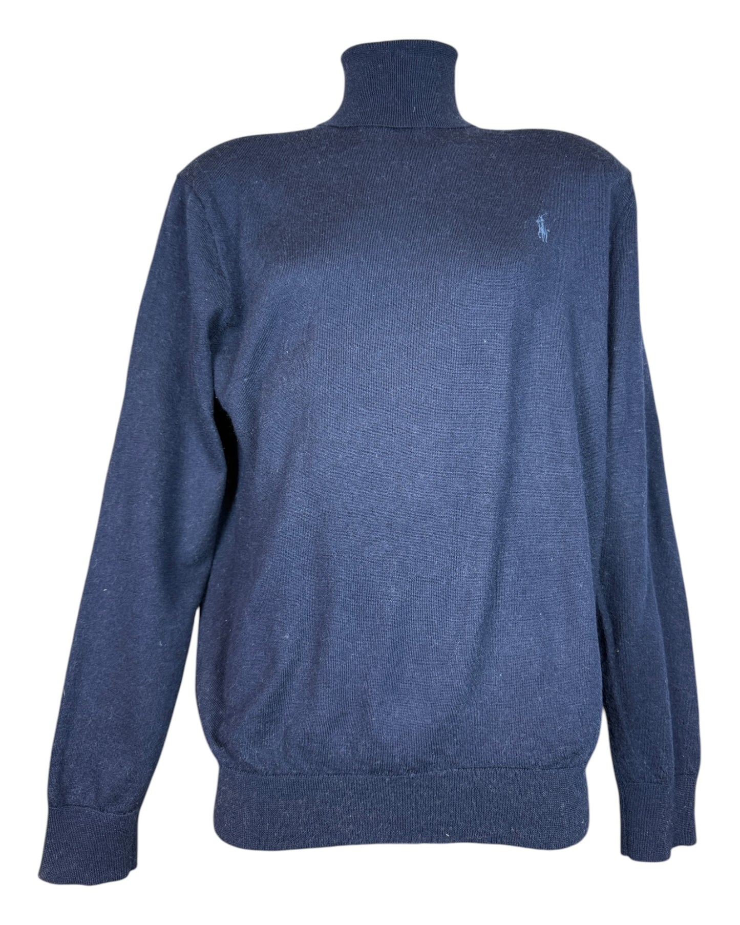 Polo Ralph Lauren Rollkragenpullover marineblau Größe L