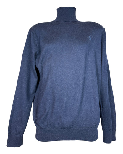 Polo Ralph Lauren Rollkragenpullover marineblau Größe L
