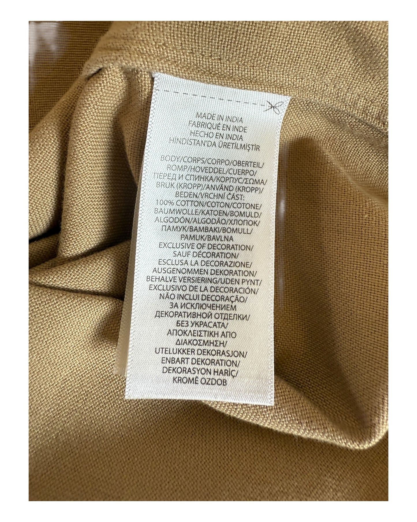 Polo Ralph Lauren Flanellhemd beige Größe L