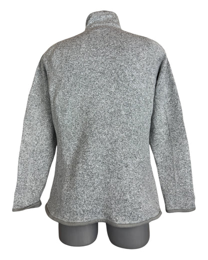 Patagonia Fleece Jacke grau Größe XL