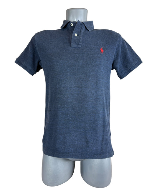 Polo Ralph Lauren Poloshirt marineblau meliert Größe M