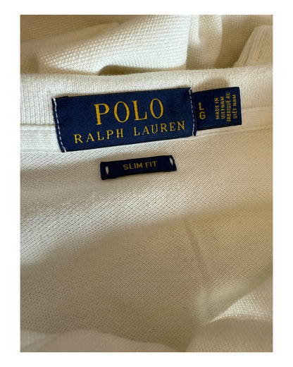 Polo Ralph Lauren Poloshirt weiß Größe L