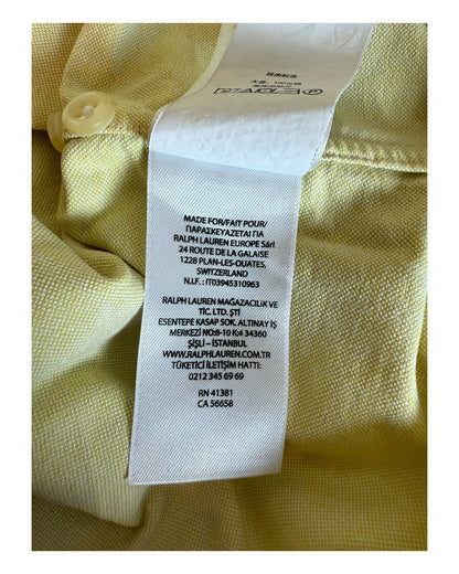 Polo Ralph Lauren Oxfordhemd gelb Größe M