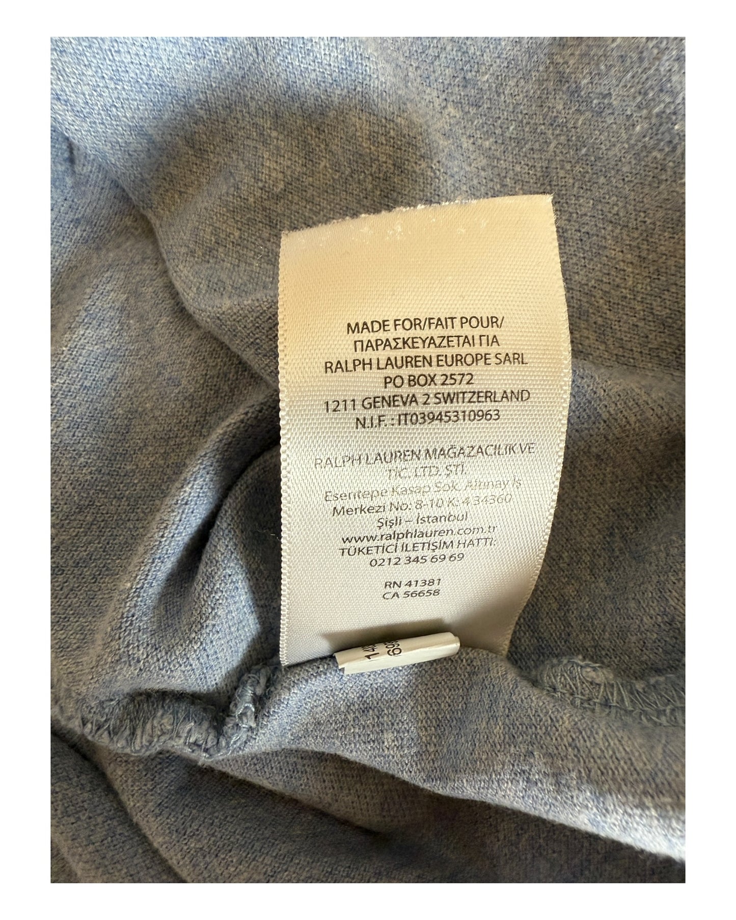 Polo Ralph Lauren Poloshirt hellblau Größe M