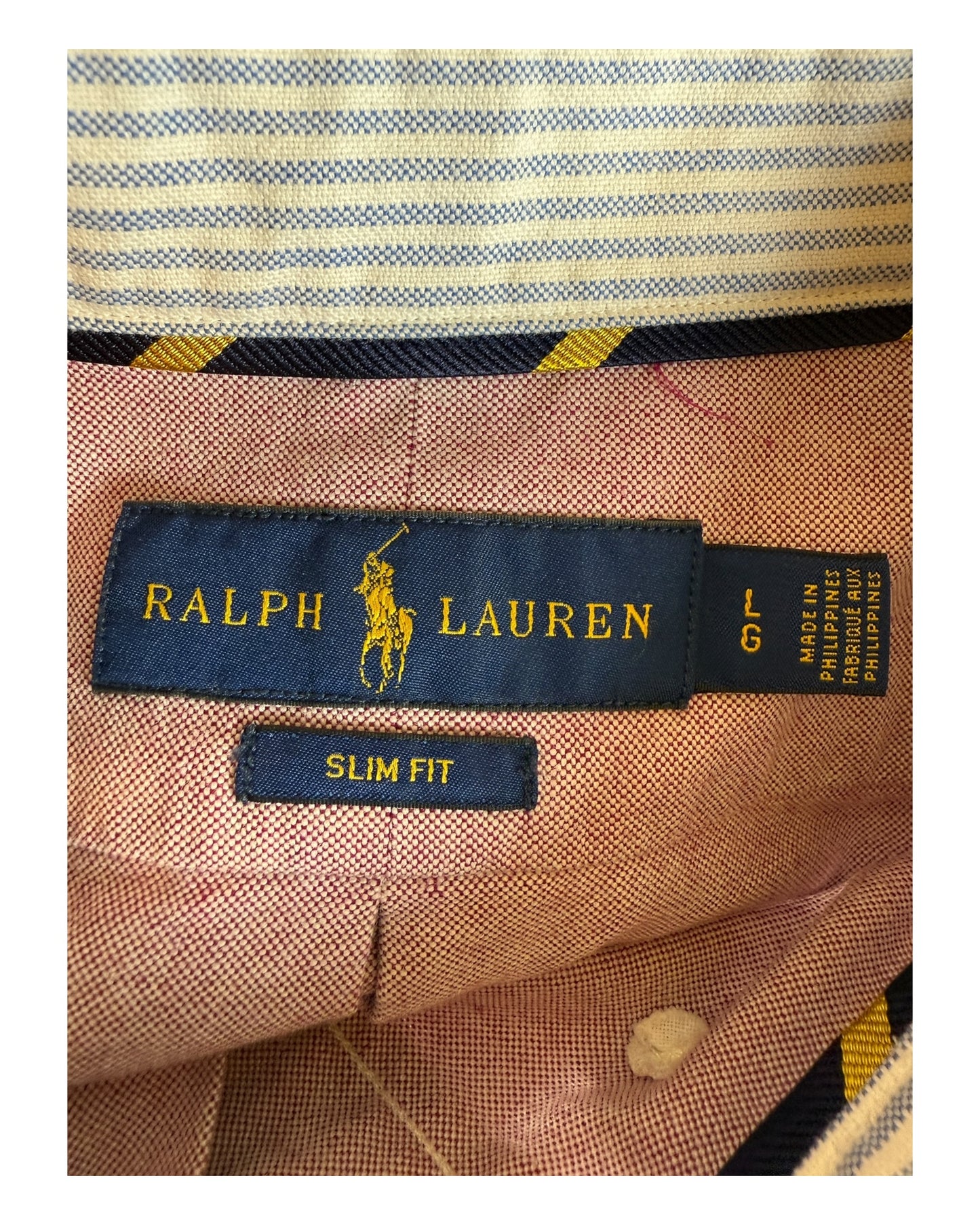 Polo Ralph Lauren Oxfordhemd rot Größe L