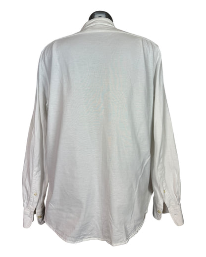 Polo Ralph Lauren Knit Oxfordhemd weiß Größe L