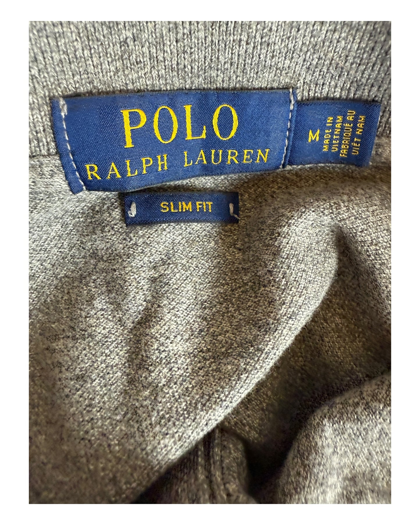 Polo Ralph Lauren Poloshirt grau Größe M