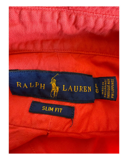 Polo Ralph Lauren Oxfordhemd rot Größe L