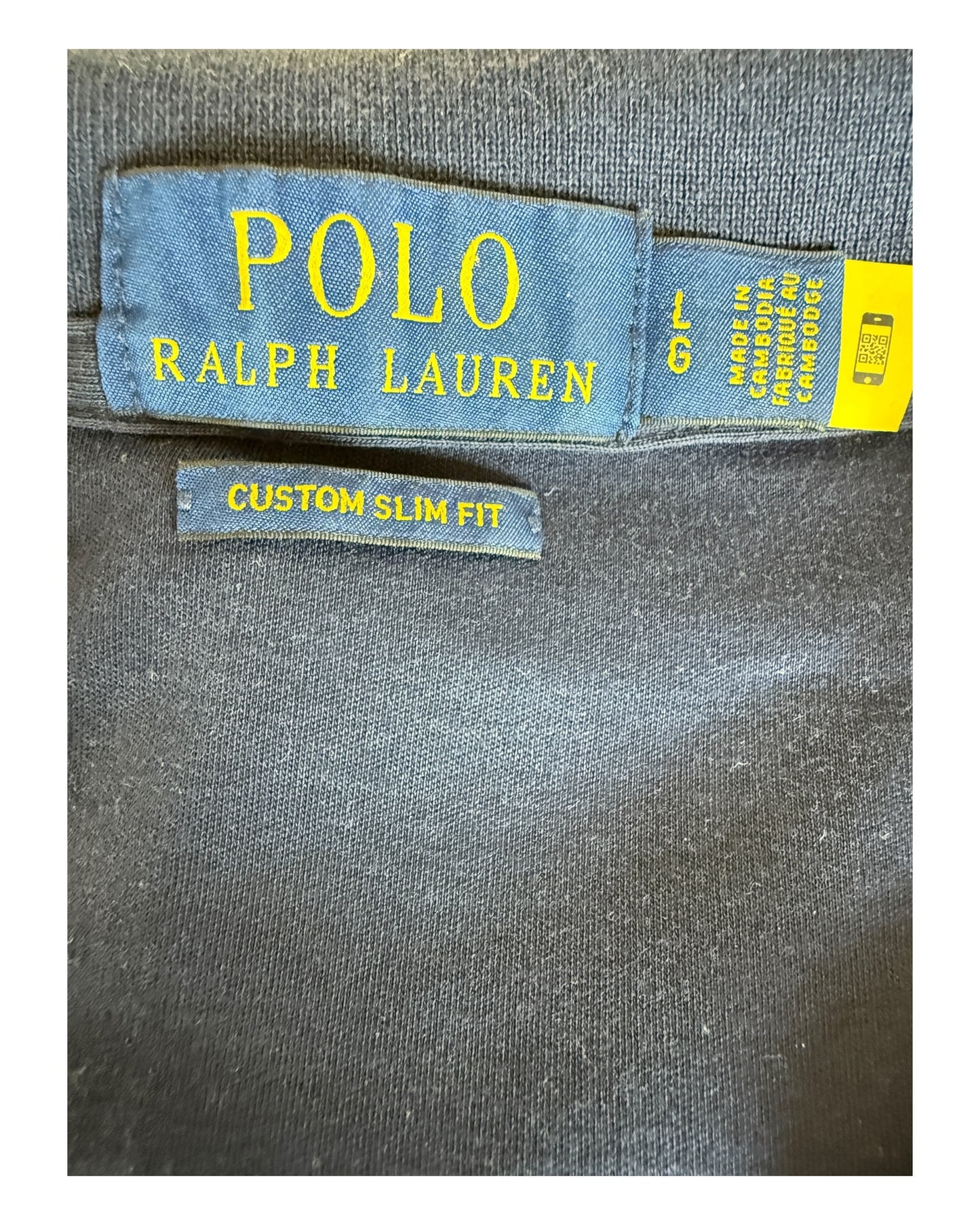 Polo Ralph Lauren Poloshirt marineblau Größe L