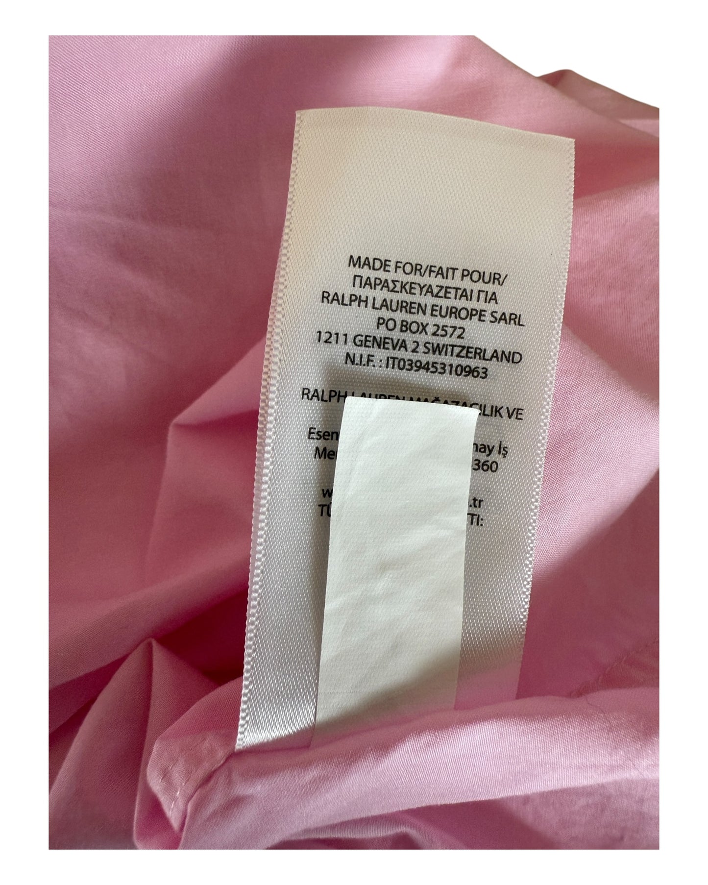 Polo Ralph Lauren Hemd rosa Größe M