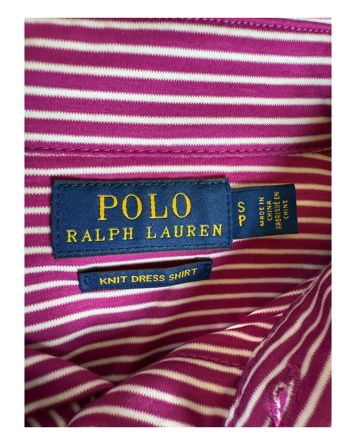 Polo Ralph Lauren Bluse pink weiß gestreift Größe S