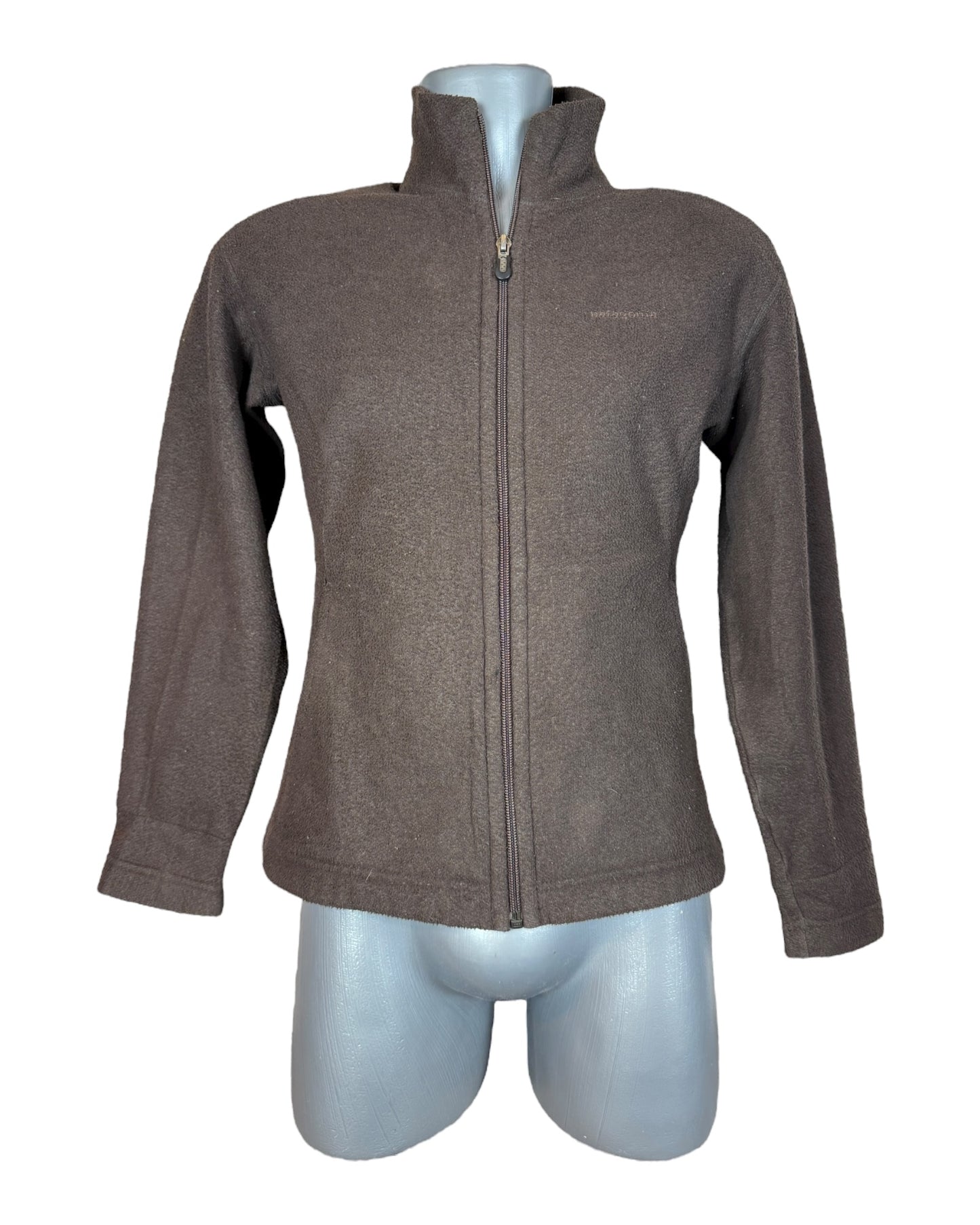 Patagonia Fleece Jacke braun Größe S