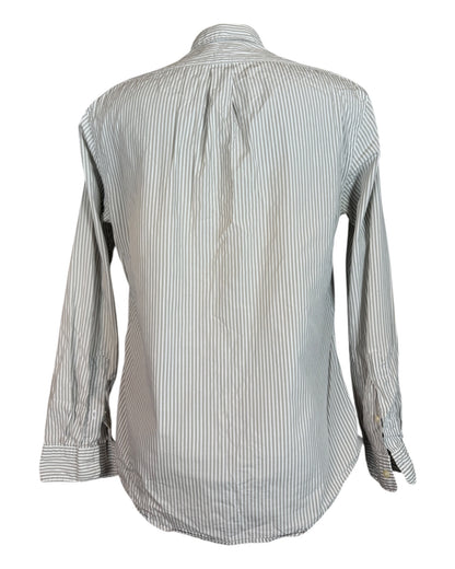 Polo Ralph Lauren Hemd grau weiß gestreift Größe M