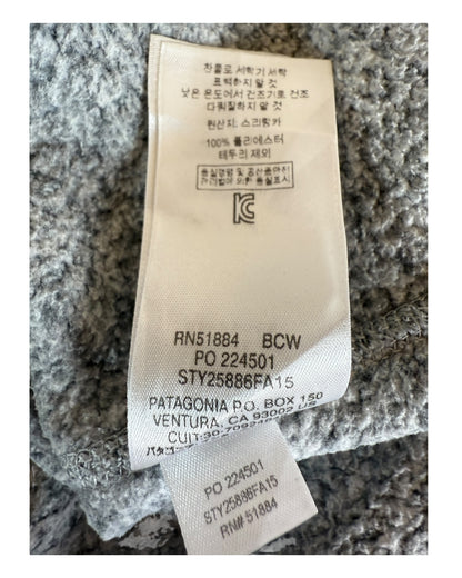 Patagonia Fleece Weste grau Größe L