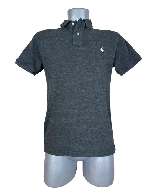 Polo Ralph Lauren Poloshirt schwarz meliert Größe M