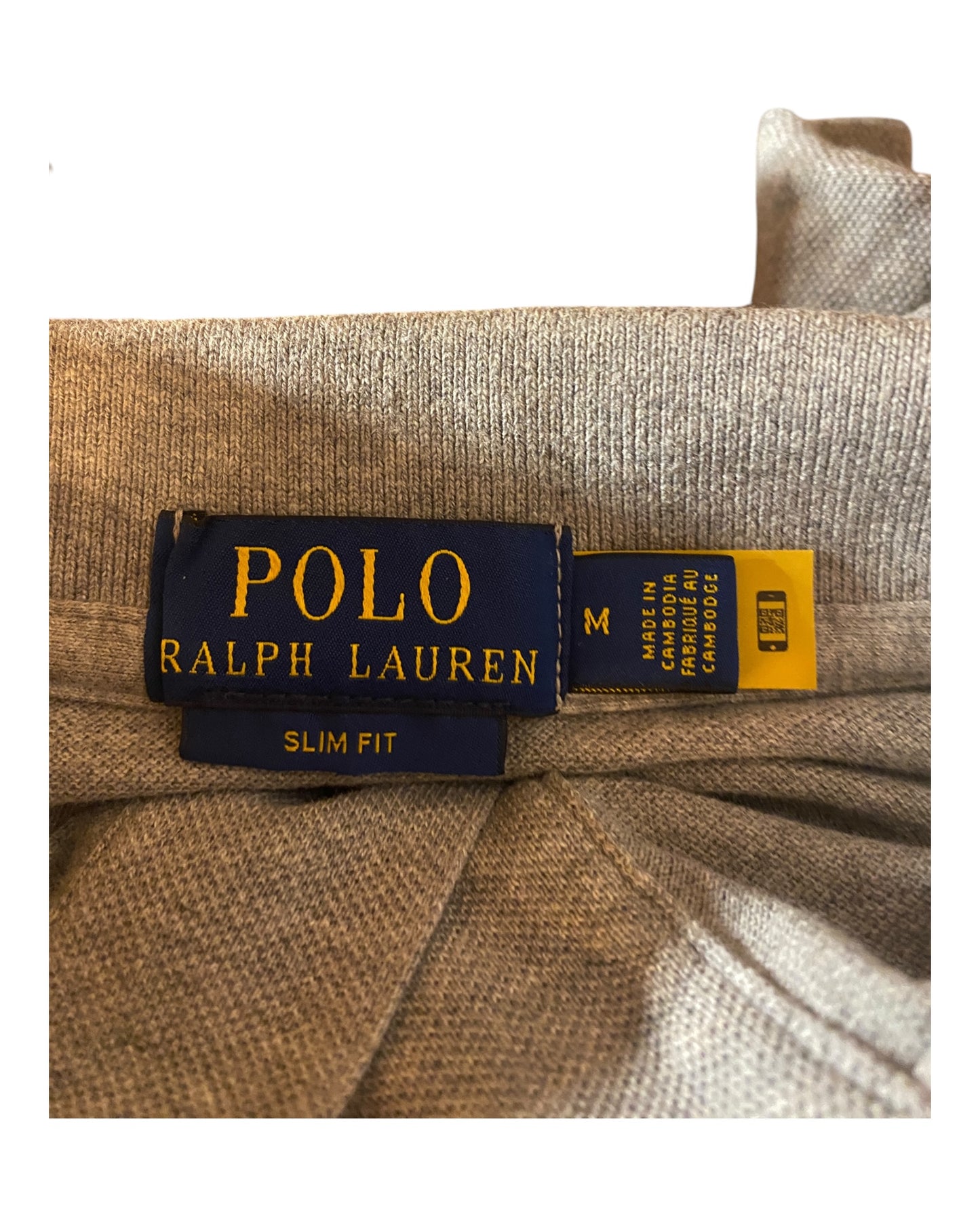 Polo Ralph Lauren Poloshirt grau Größe M