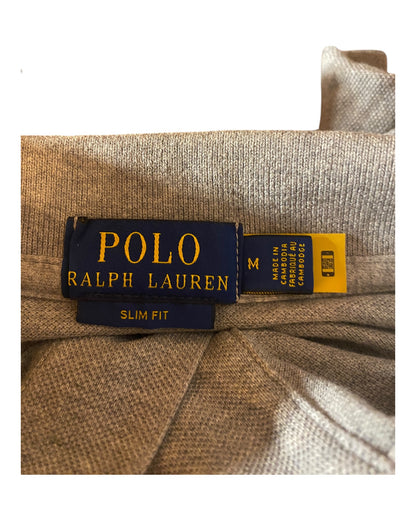 Polo Ralph Lauren Poloshirt grau Größe M