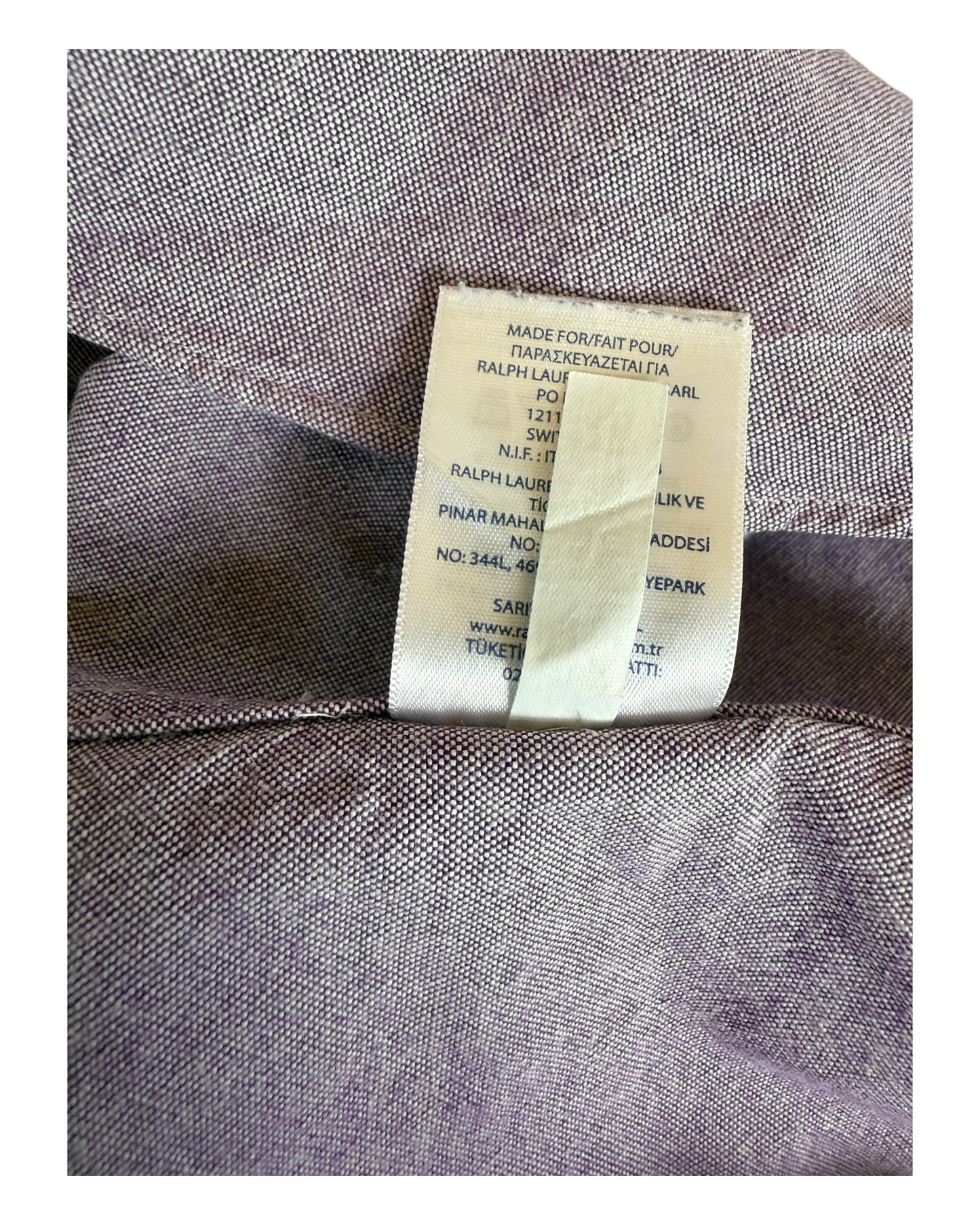 Polo Ralph Lauren Oxfordhemd flieder Größe L