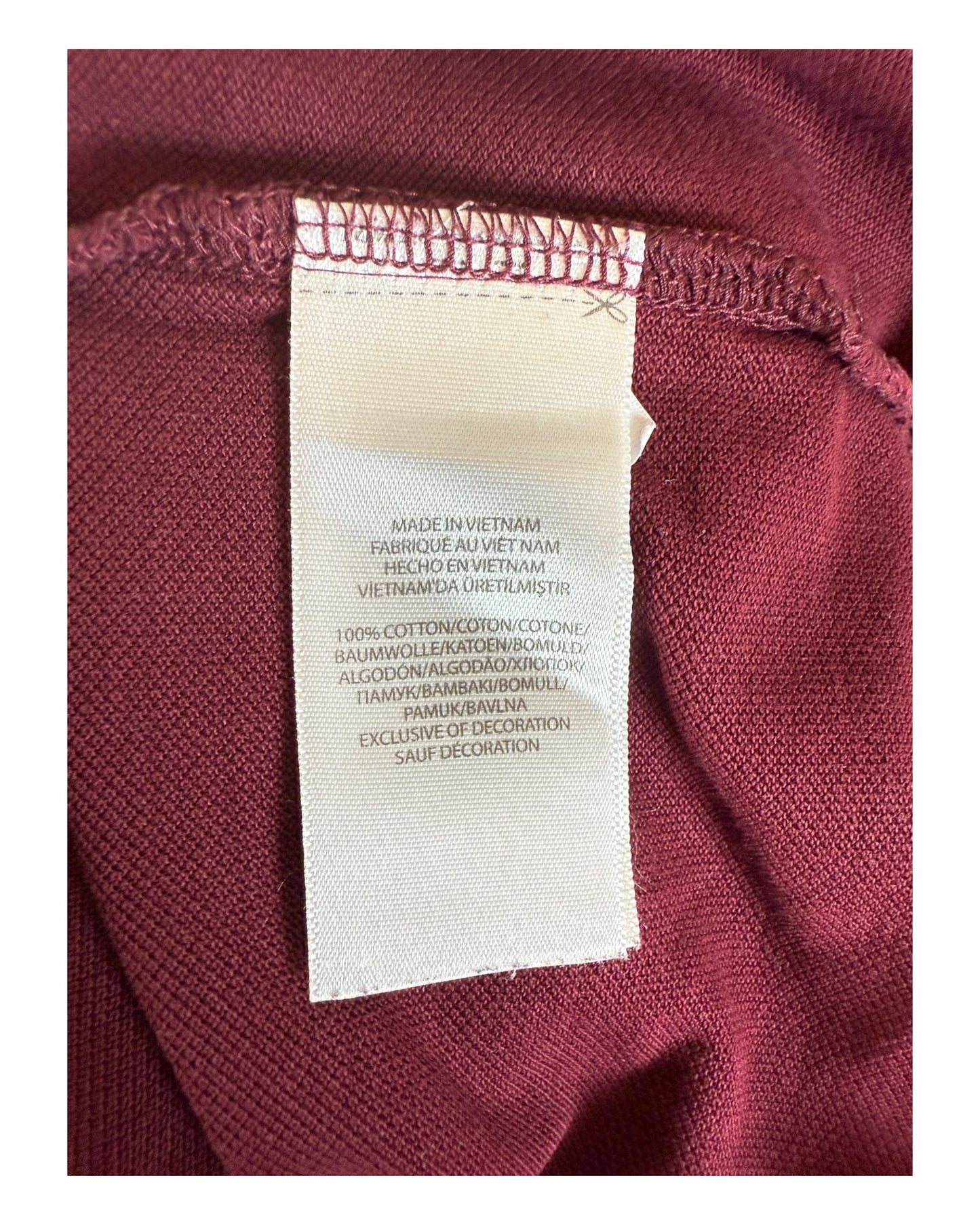 Polo Ralph Lauren Poloshirt bordeauxrot Größe M