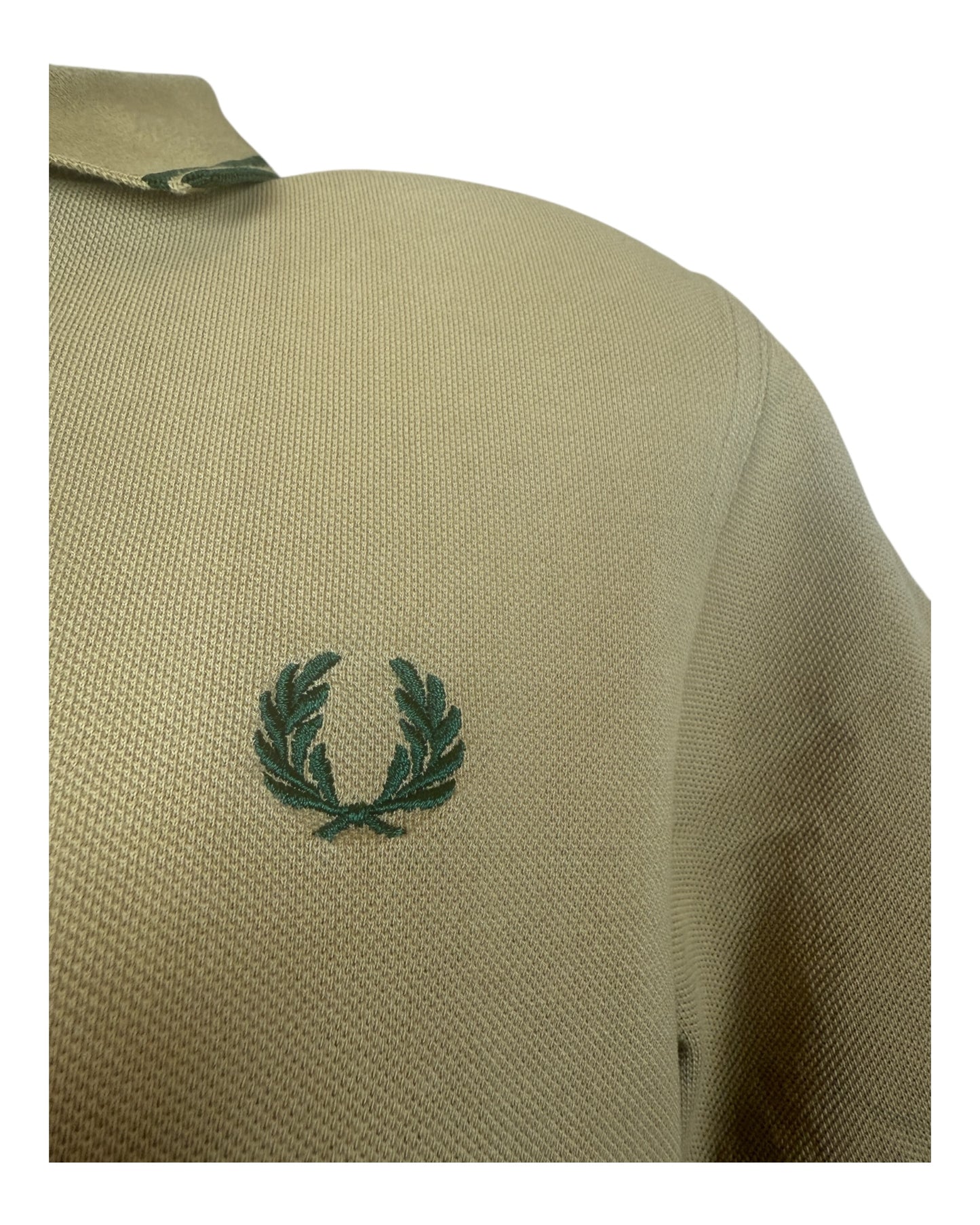 Fred Perry Poloshirt beige Größe M