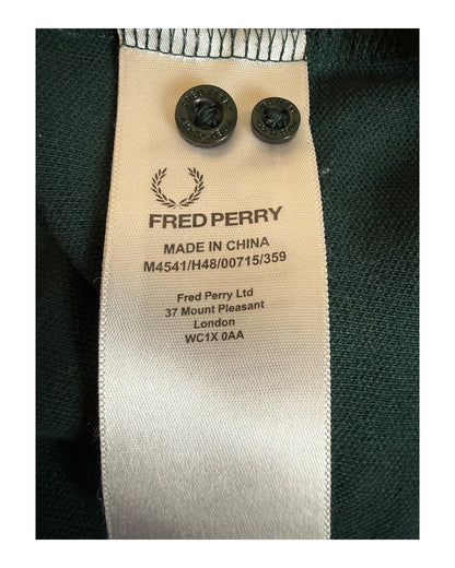 Fred Perry Poloshirt grün Größe M