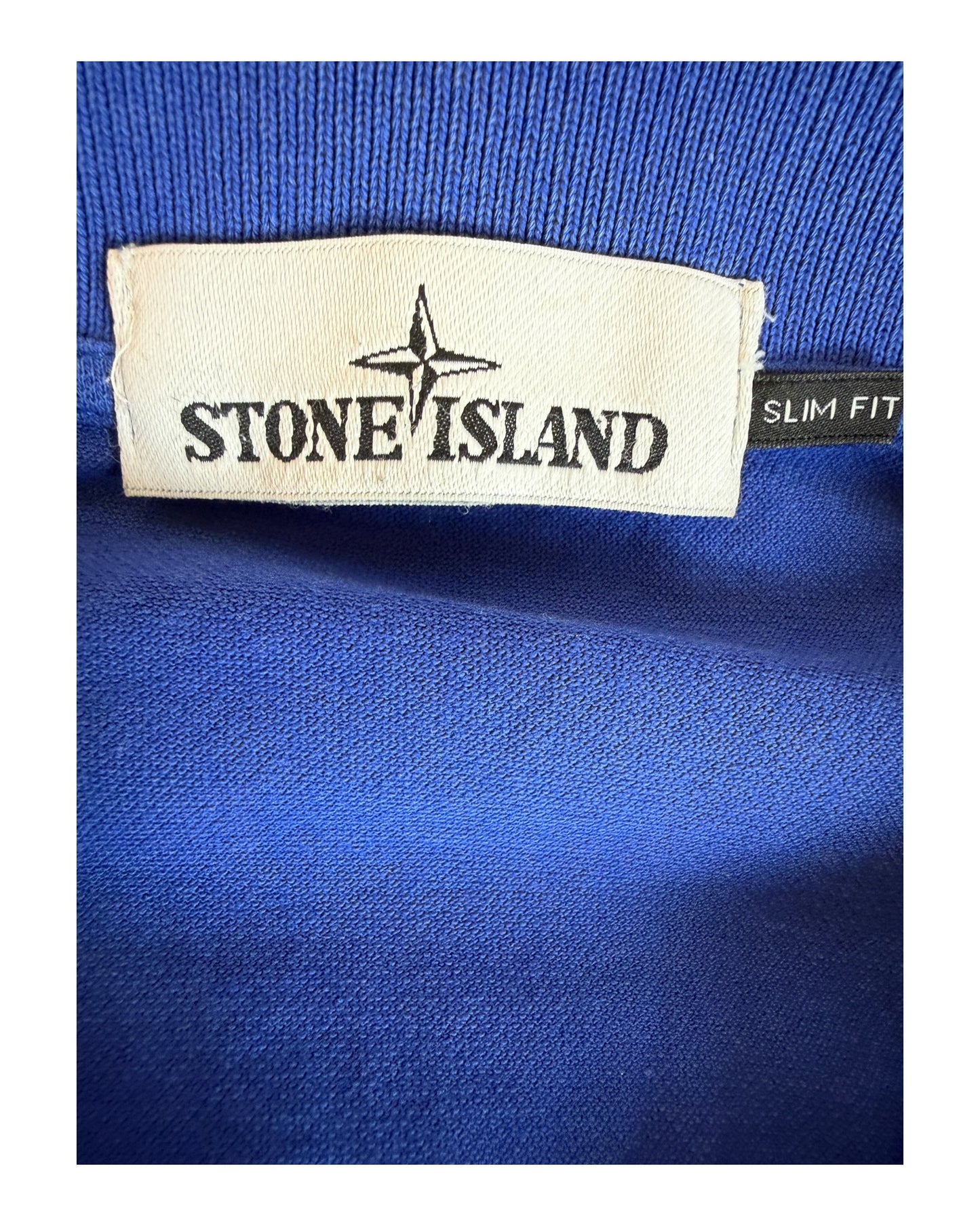 Stone Island Poloshirt blau Größe L