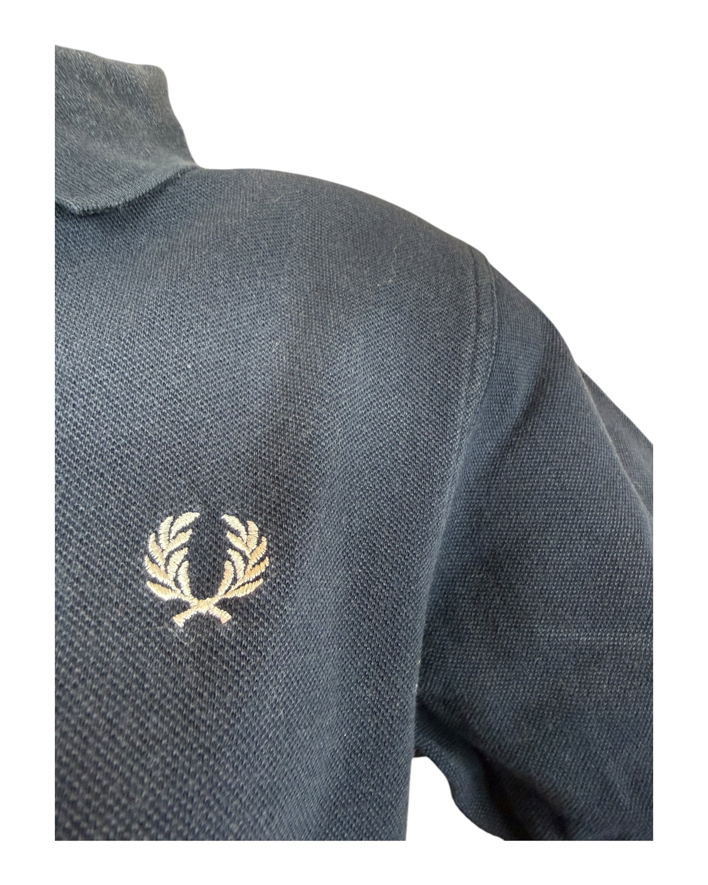 Fred Perry Poloshirt marineblau Größe M