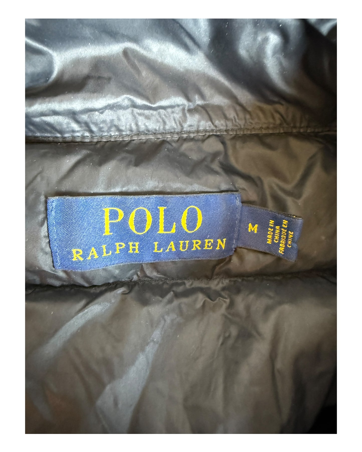 Polo Ralph Lauren Daunenweste schwarz Größe M