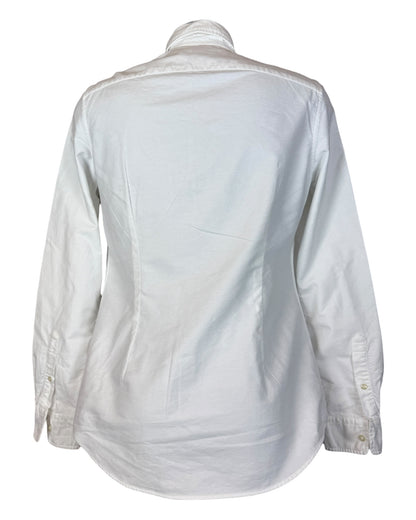 Polo Ralph Lauren Oxford Bluse weiß Größe M