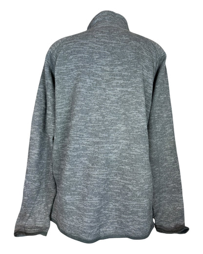 Patagonia Fleece Half Zip Pullover grau Größe L