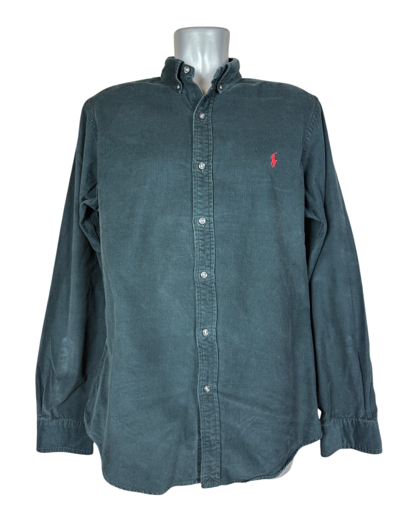 Polo Ralph Lauren Cordhemd schwarz Größe L