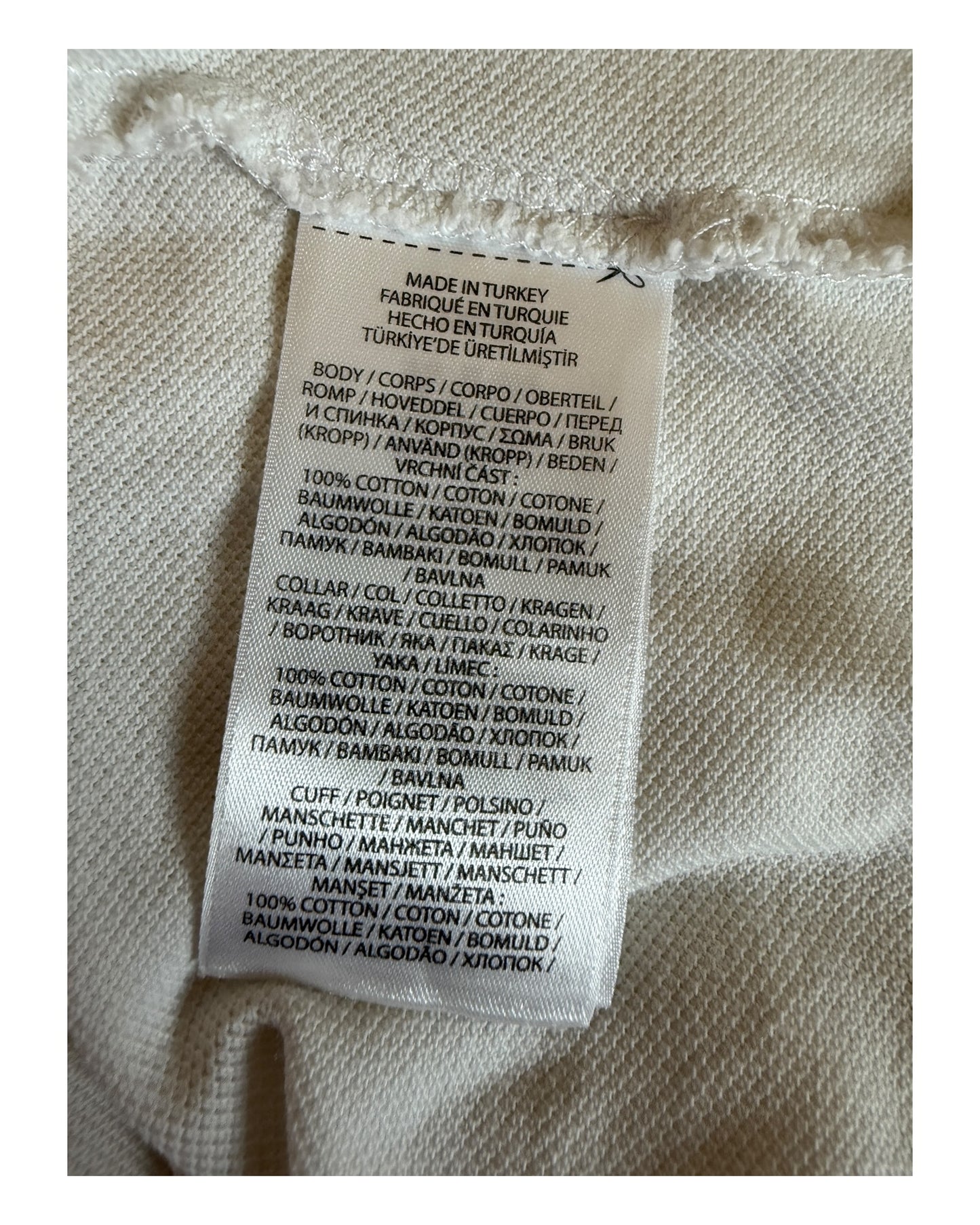 Polo Ralph Lauren Poloshirt weiß Größe M