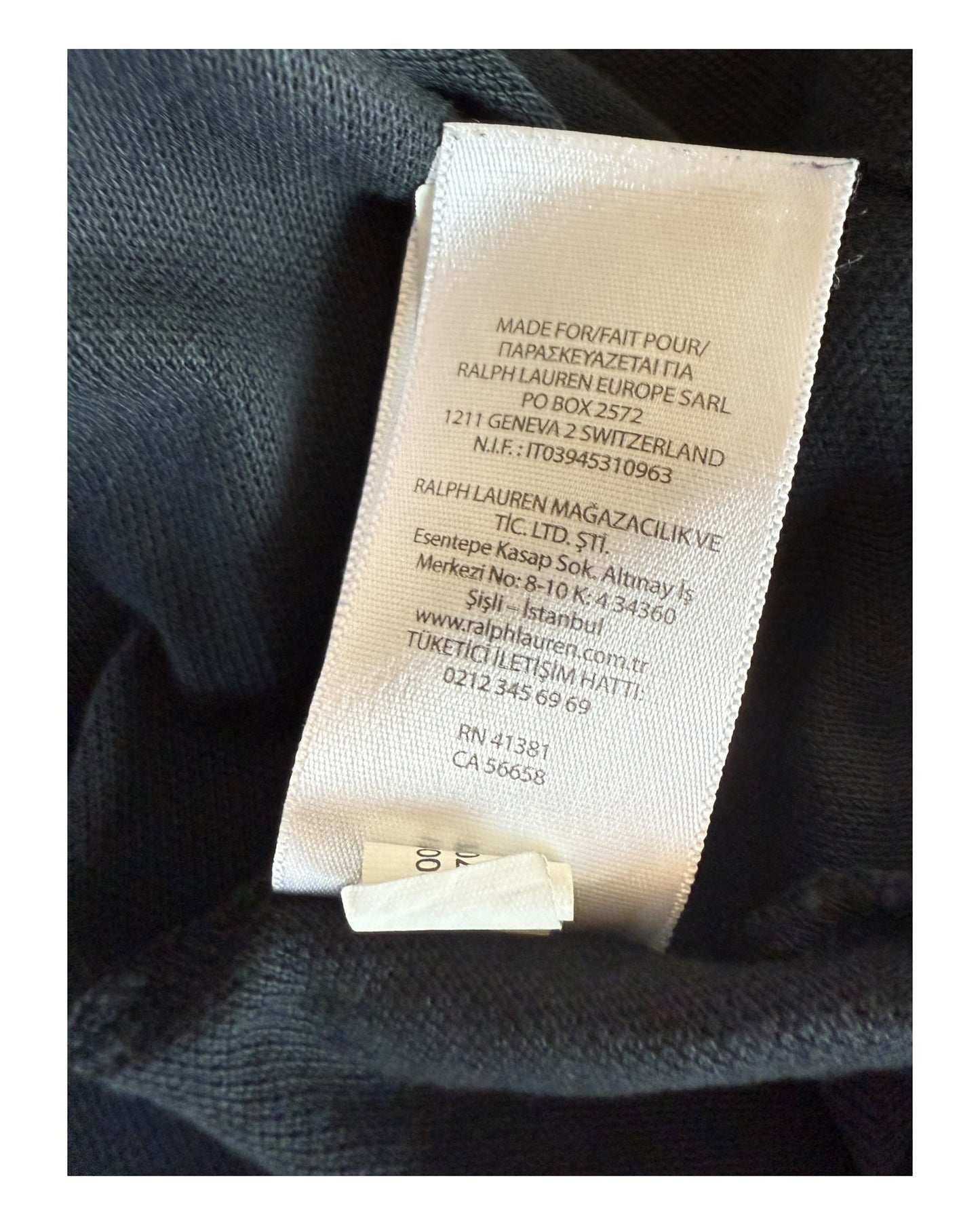 Polo Ralph Lauren Poloshirt schwarz Größe L