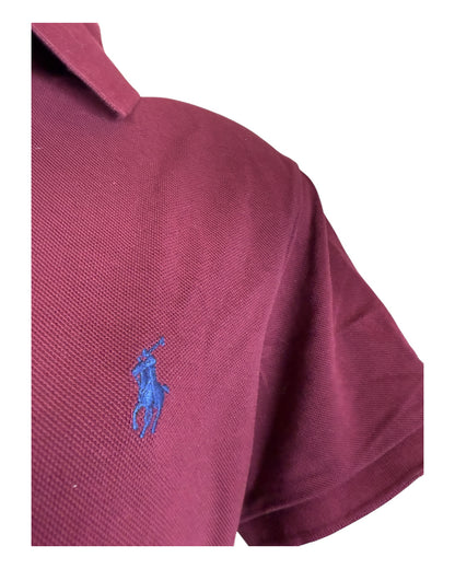 Polo Ralph Lauren Poloshirt bordeauxrot Größe L