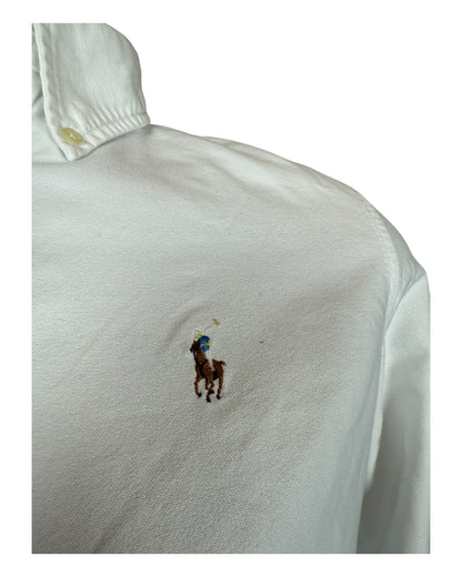 Polo Ralph Lauren Oxfordhemd Bluse weiß Größe S