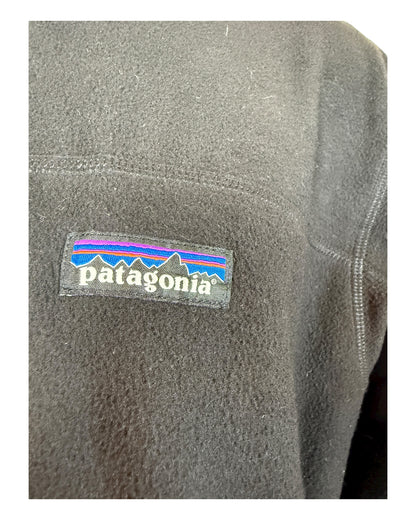 Patagonia Fleece Jacke schwarz Größe L