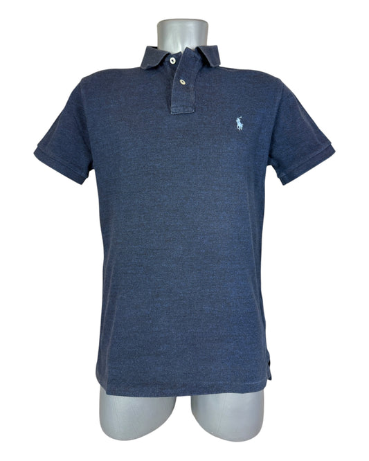 Polo Ralph Lauren Poloshirt marineblau meliert Größe M