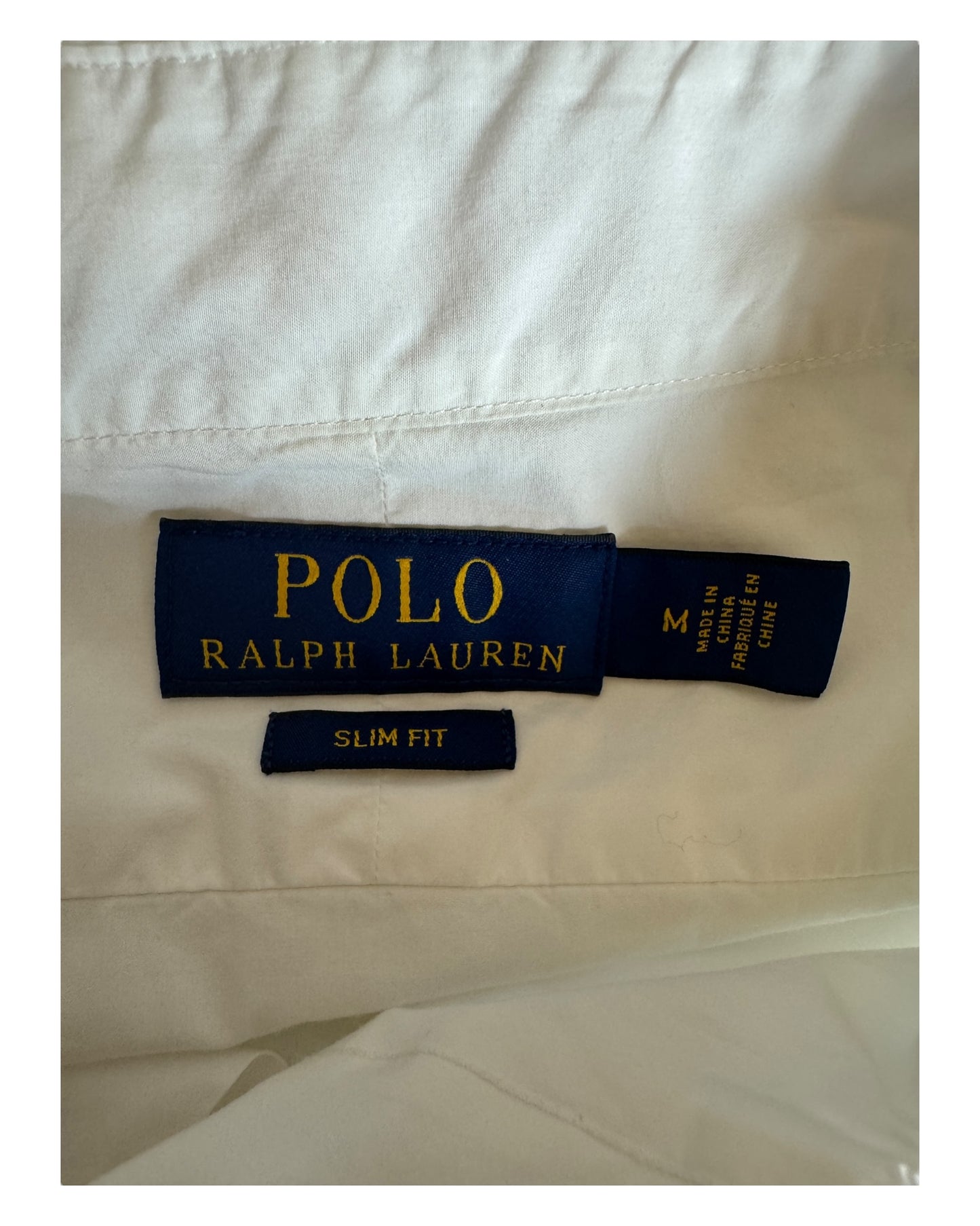 Polo Ralph Lauren Hemd weiß Größe M