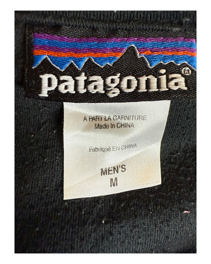 Patagonia Fleece Jacke schwarz Größe M