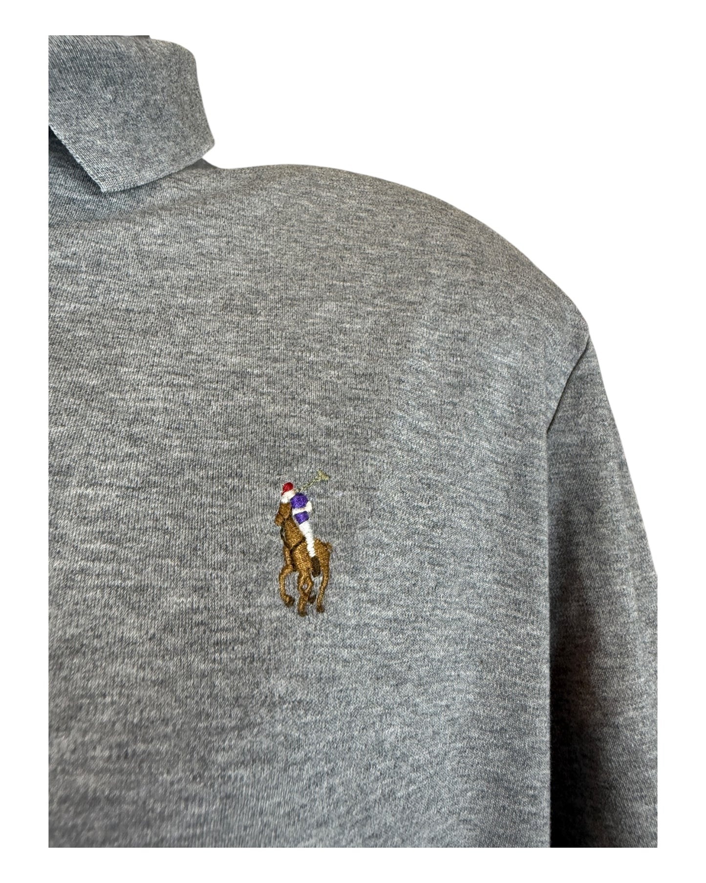 Polo Ralph Lauren Poloshirt grau Größe L