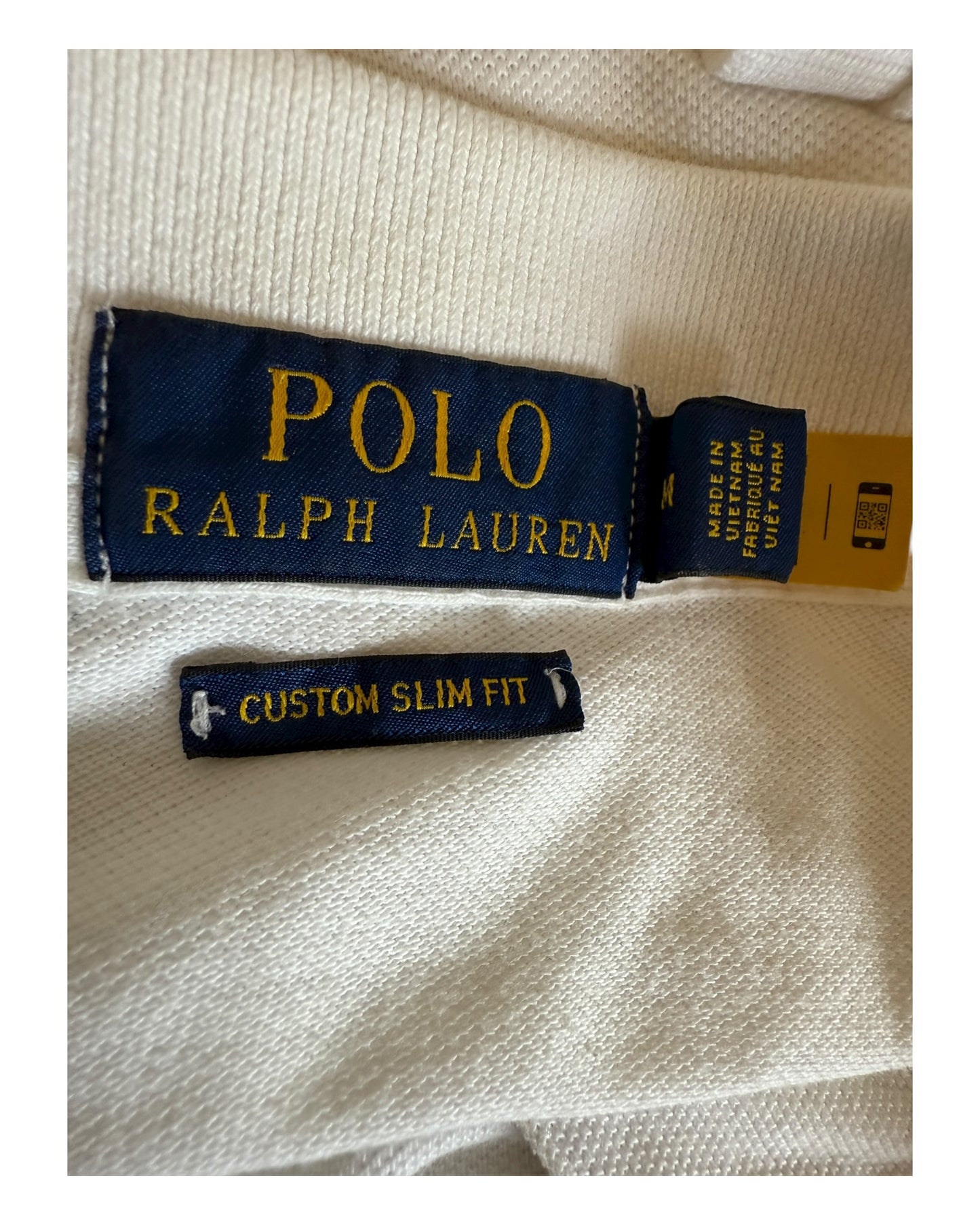 Polo Ralph Lauren Poloshirt weiß Größe M