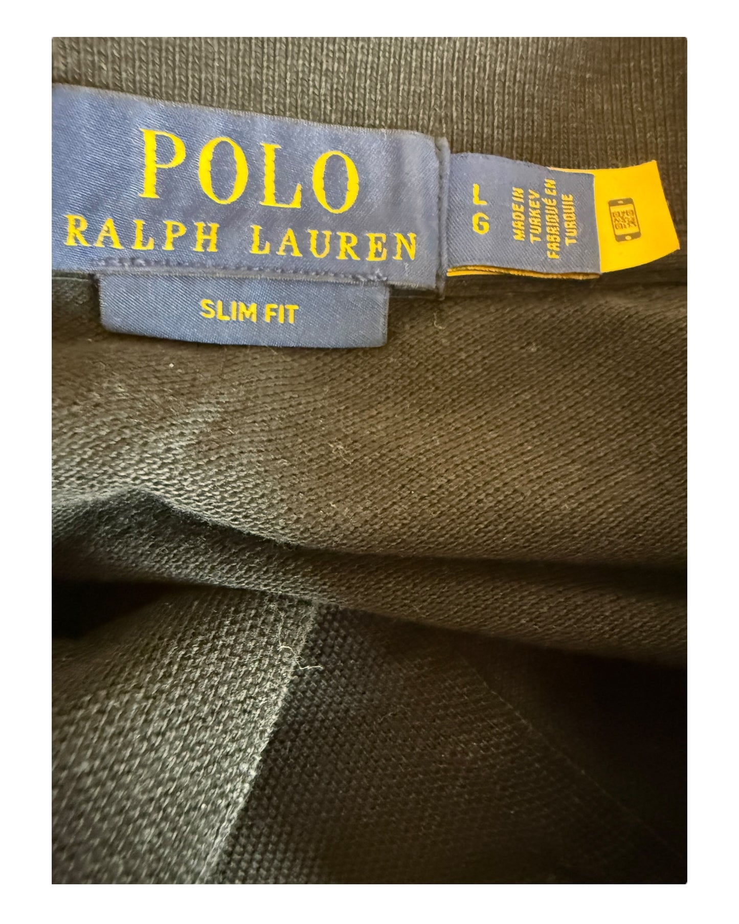Polo Ralph Lauren Poloshirt schwarz Größe L