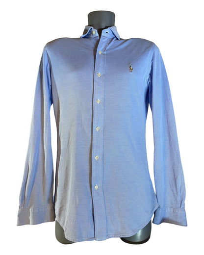 Polo Ralph Lauren Knit Oxfordhemd hellblau Größe M