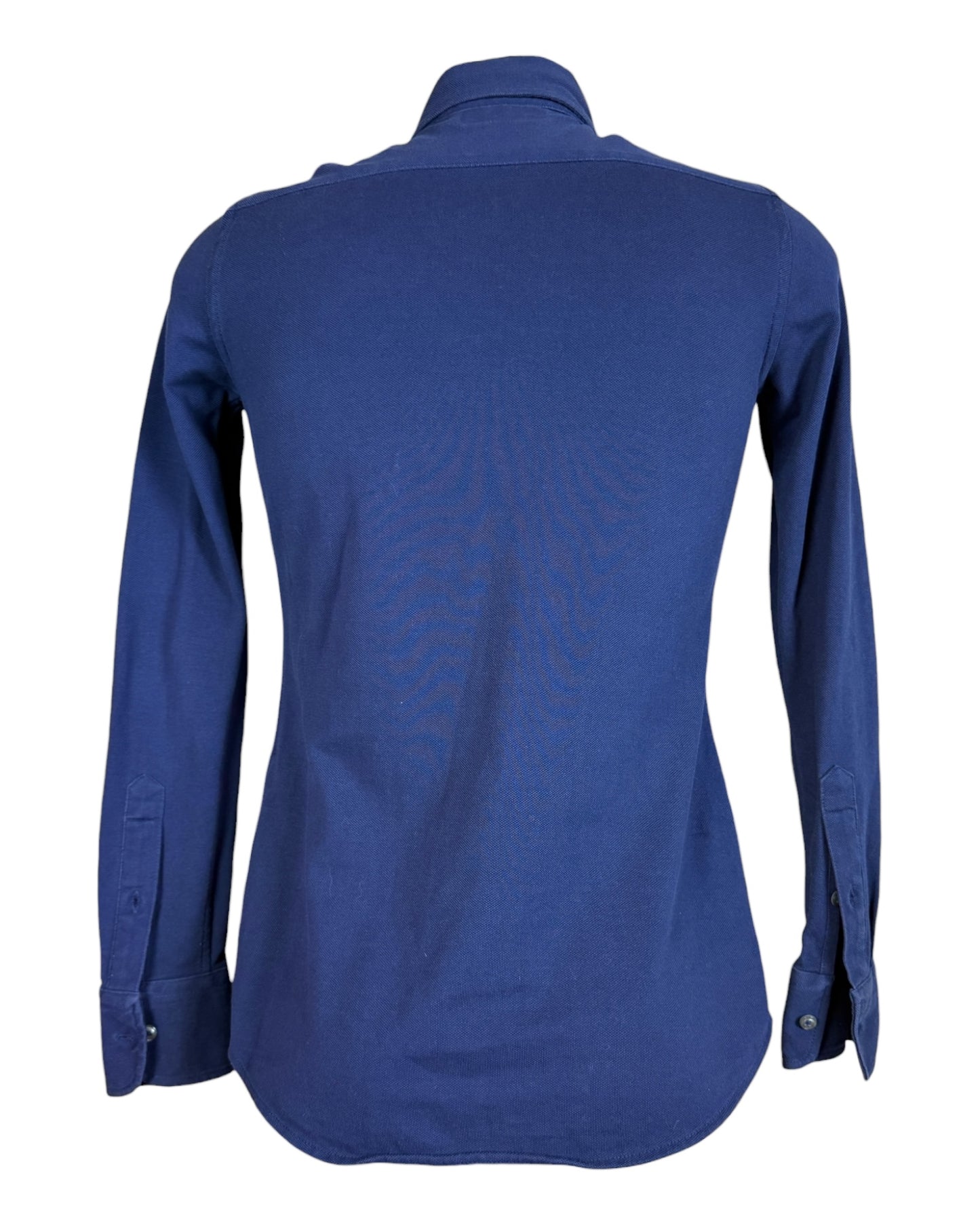 Polo Ralph Lauren Knit Oxford Bluse marineblau Größe S