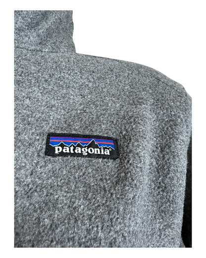 Patagonia Fleece Jacke grau Größe M