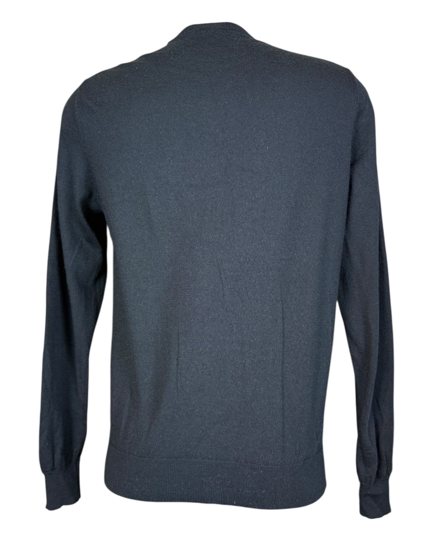 Suit Supply Pullover Merinowolle schwarz Größe M